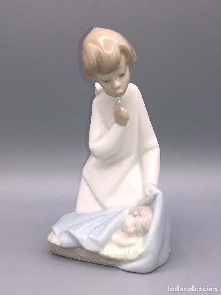 Antig&uuml;edades: REF: 01004635 &ldquo;&Aacute;NGEL CON NI&Ntilde;O&rdquo; LLADR&Oacute; - Foto 1