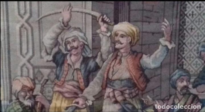 Antig&uuml;edades: TAPIZ ESCENA ARABE - Foto 1