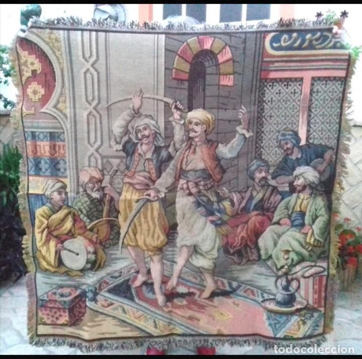 Antig&uuml;edades: TAPIZ ESCENA ARABE - Foto 4