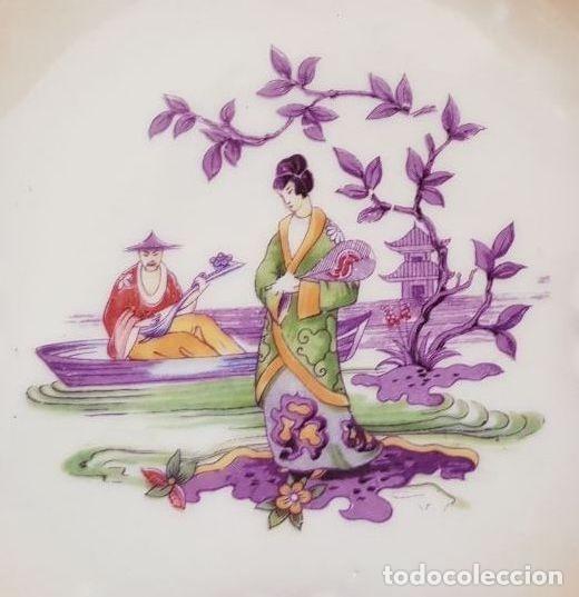 Antig&uuml;edades: Plato de bordes calados - Foto 2