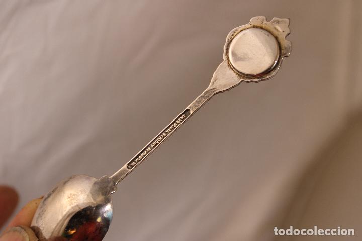 Antig&uuml;edades: irelan cuchara coleccion en plata de ley - Foto 2
