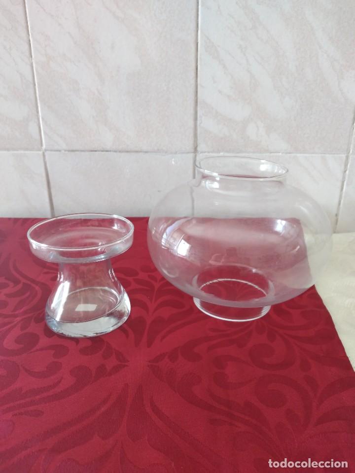 Antig&uuml;edades: Original jarr&oacute;n de cristal en 2 piezas. - Foto 5