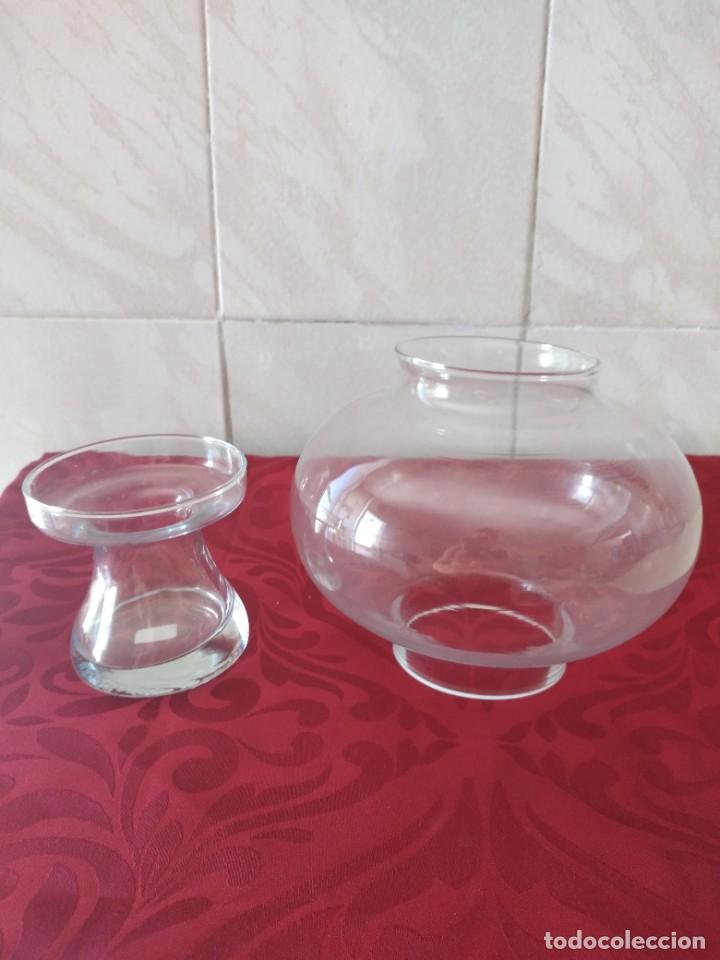 Antig&uuml;edades: Original jarr&oacute;n de cristal en 2 piezas. - Foto 6