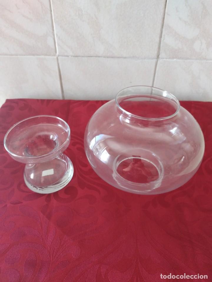 Antig&uuml;edades: Original jarr&oacute;n de cristal en 2 piezas. - Foto 7