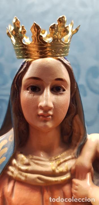 Antig&uuml;edades: VIRGEN CON NI&Ntilde;O EN BRAZOS - Foto 2