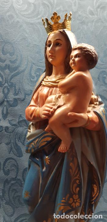 Antig&uuml;edades: VIRGEN CON NI&Ntilde;O EN BRAZOS - Foto 4