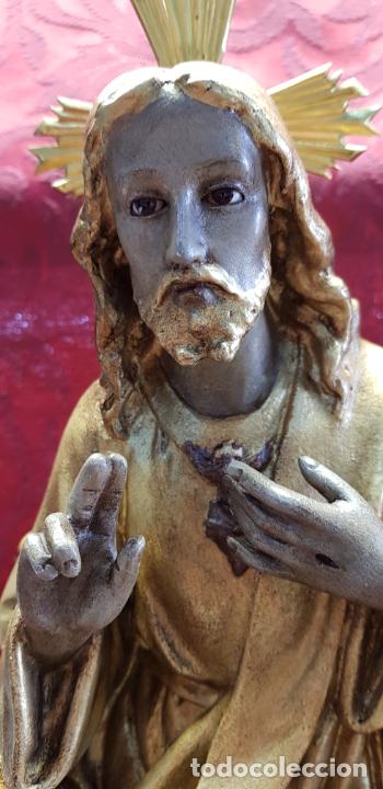 Antig&uuml;edades: SAGRADO CORAZ&Oacute;N ENTRONIZADO - Foto 3