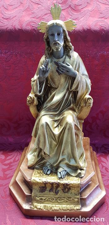 Antig&uuml;edades: SAGRADO CORAZ&Oacute;N ENTRONIZADO - Foto 1