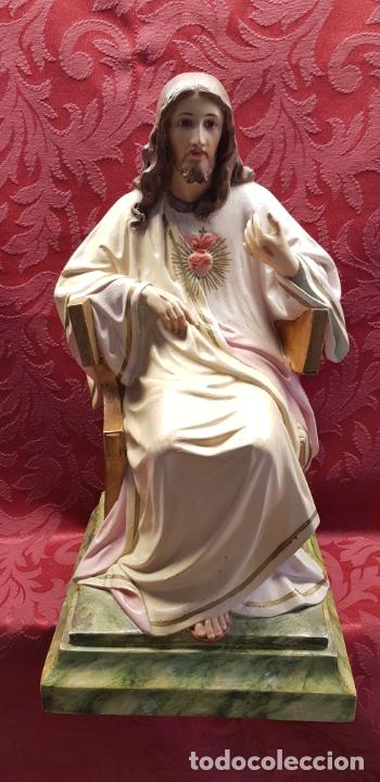 Antig&uuml;edades: SAGRADO CORAZ&Oacute;N ENTRONIZADO - Foto 1