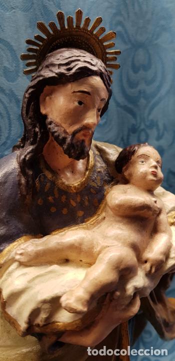 Antig&uuml;edades: SAN JOS&Eacute; CON NI&Ntilde;O EN BRAZOS - Foto 2