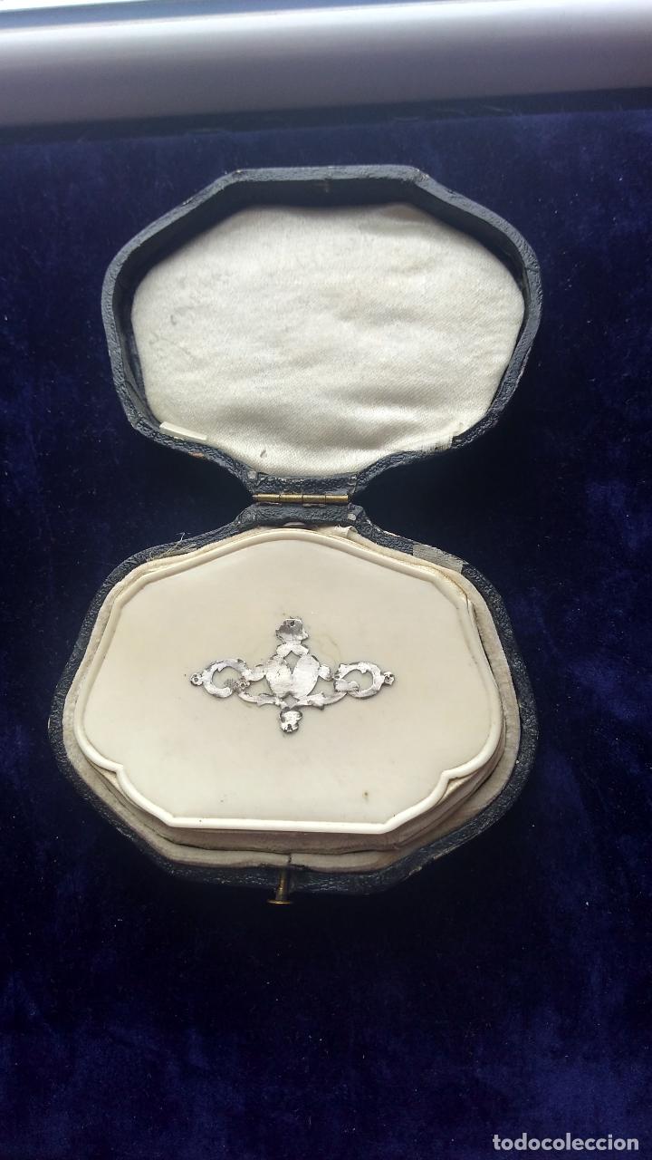 Antig&uuml;edades: EXCEPCIONAL MONEDERO DE MARFIL Y PLATA - Foto 1