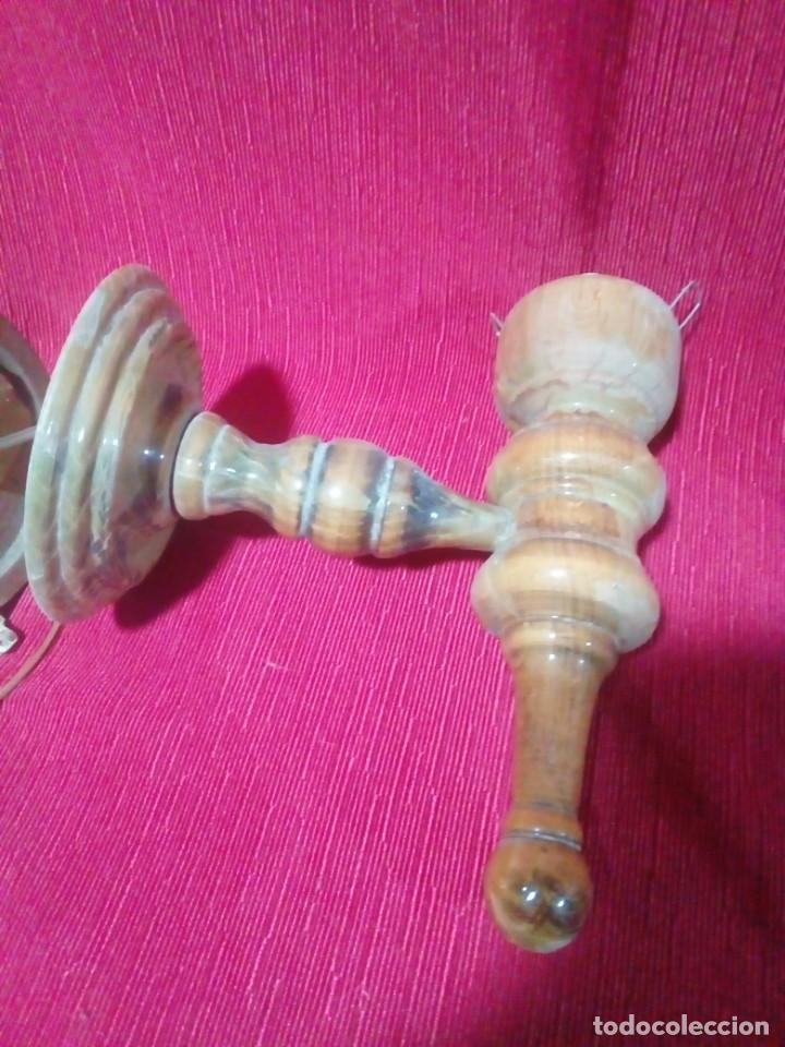 Antig&uuml;edades: pareja de apliques de madera - Foto 12