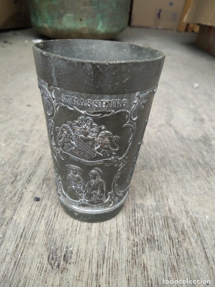 Antig&uuml;edades: Vaso plata - Foto 1