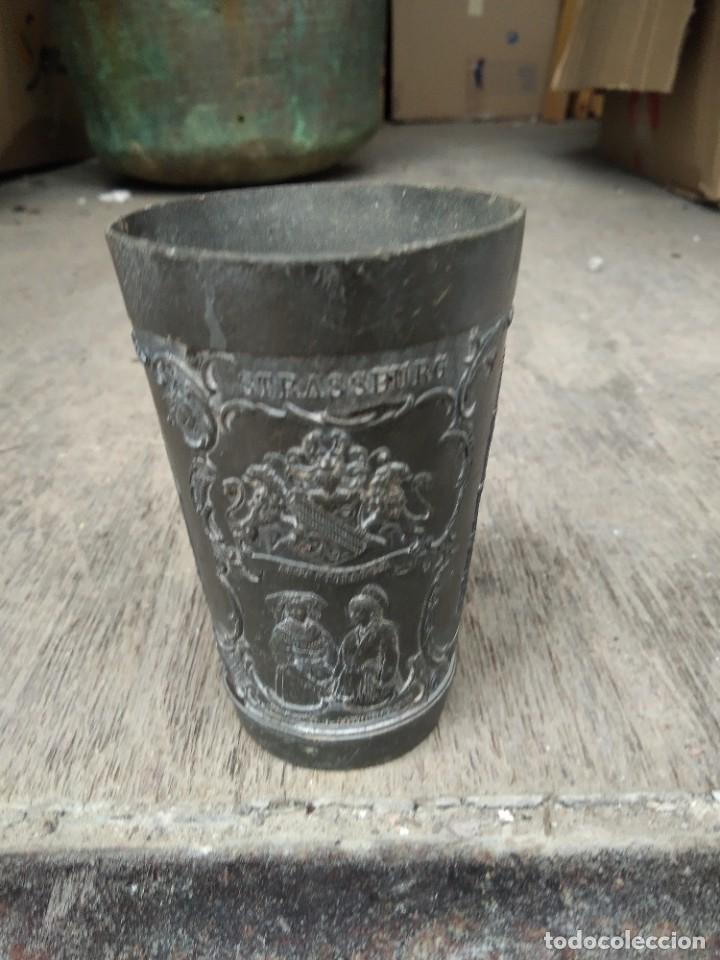 Antig&uuml;edades: Vaso plata - Foto 2