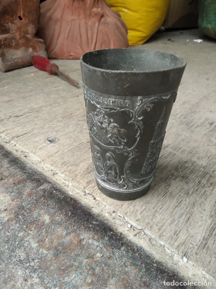 Antig&uuml;edades: Vaso plata - Foto 4