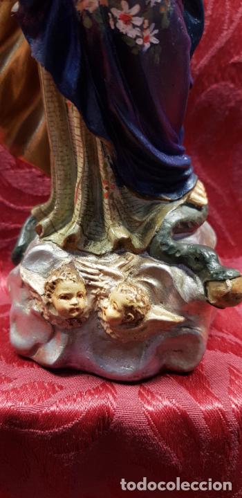 Antig&uuml;edades: RETABLO (MADERA) VIRGEN INMACULADA - Foto 12