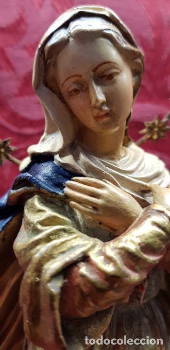 Antig&uuml;edades: RETABLO (MADERA) VIRGEN INMACULADA - Foto 16