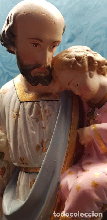 Antig&uuml;edades: SAN JOS&Eacute; CON NI&Ntilde;O EN BRAZOS - Foto 3