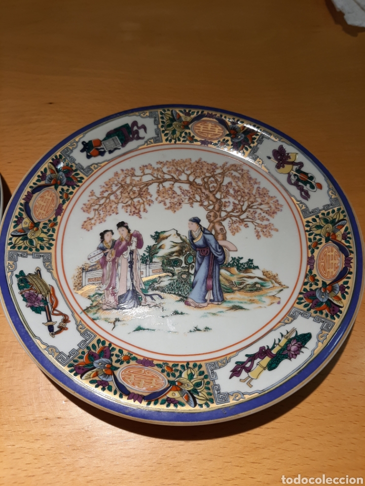 Antig&uuml;edades: 2 platos asi&aacute;ticos - Foto 2