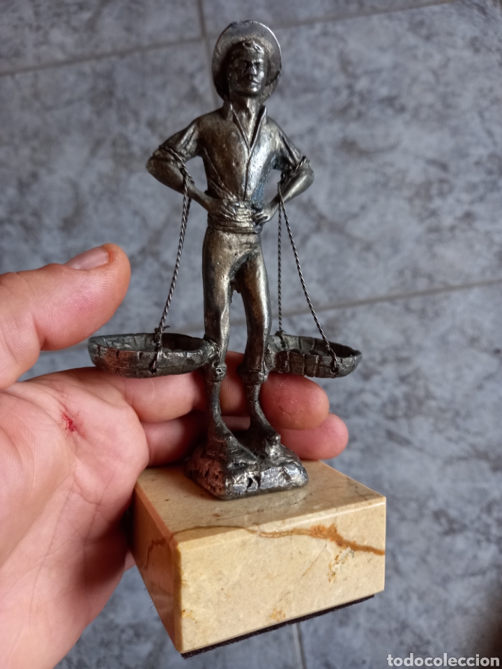 Antig&uuml;edades: FIGURA CENACHERO MALAGUE&Ntilde;O - Foto 5