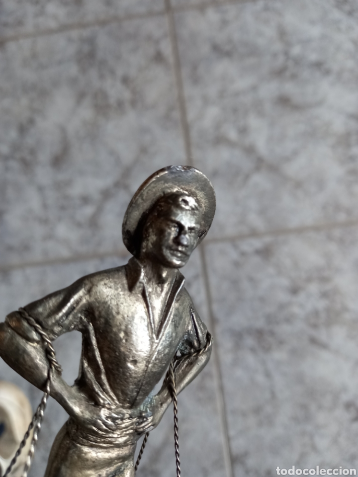 Antig&uuml;edades: FIGURA CENACHERO MALAGUE&Ntilde;O - Foto 6