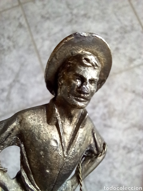 Antig&uuml;edades: FIGURA CENACHERO MALAGUE&Ntilde;O - Foto 14