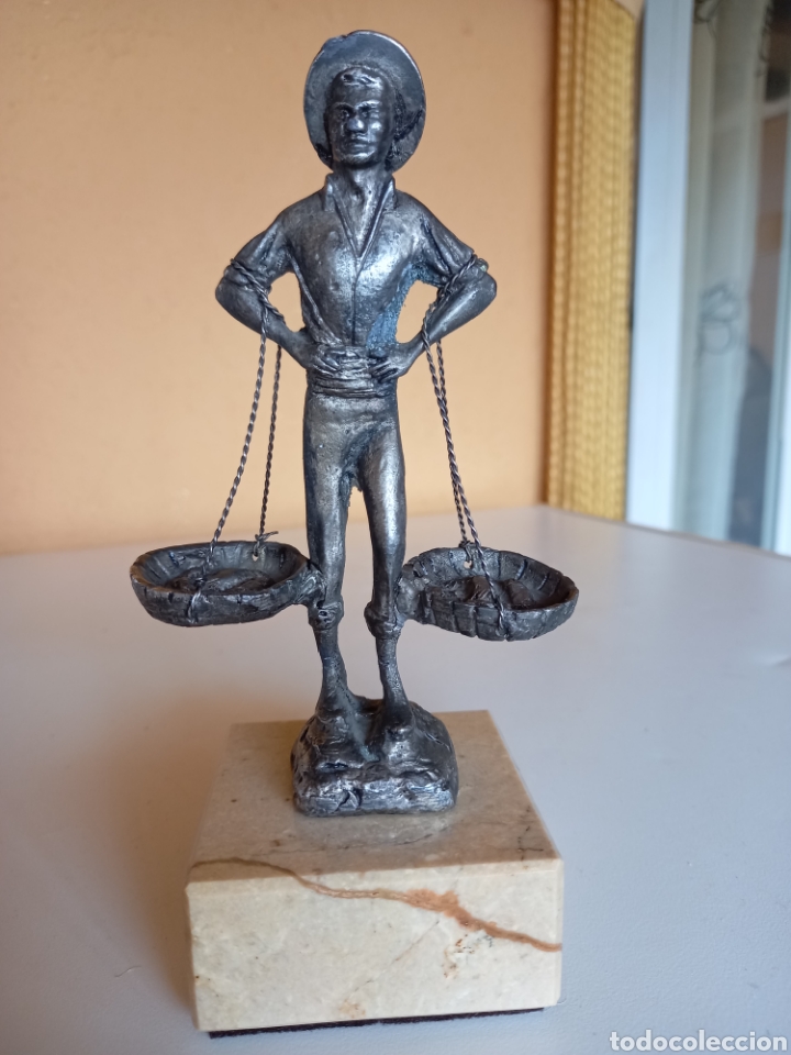 Antig&uuml;edades: FIGURA CENACHERO MALAGUE&Ntilde;O - Foto 1