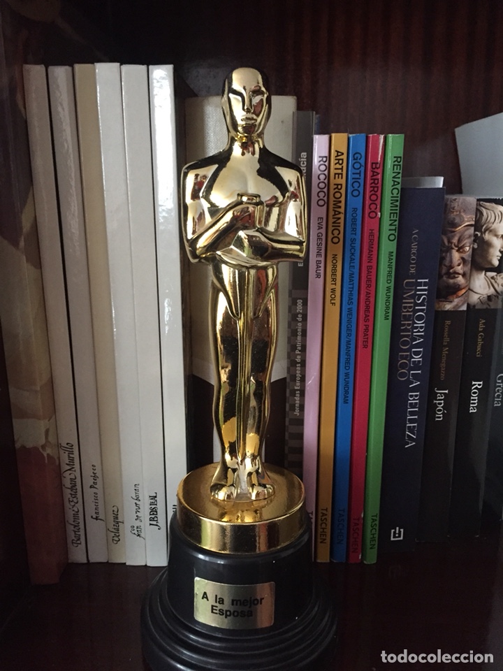 Antiques: Oscar. Inscripci&oacute;n &ldquo;A la mejor esposa&rdquo;
