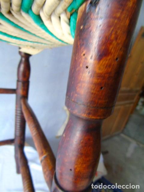 Antig&uuml;edades: silla sillon alto antiguo - Foto 11