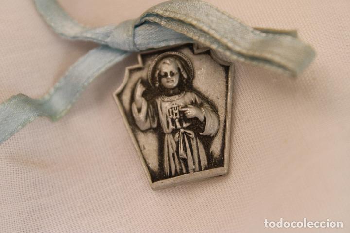 Antig&uuml;edades: medalla ni&ntilde;o jesus - Foto 1