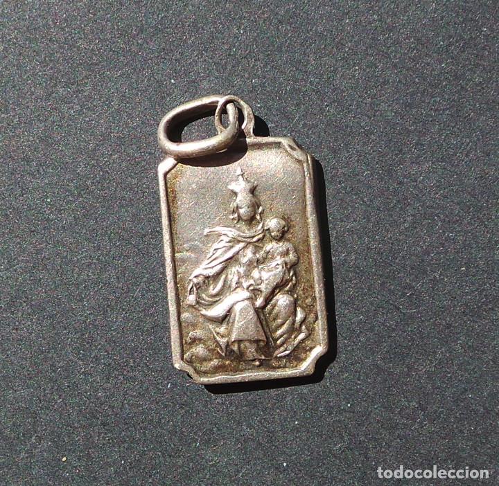 Antig&uuml;edades: MEDALLA RELIGIOSA. VIRGEN MARIA. - Foto 3