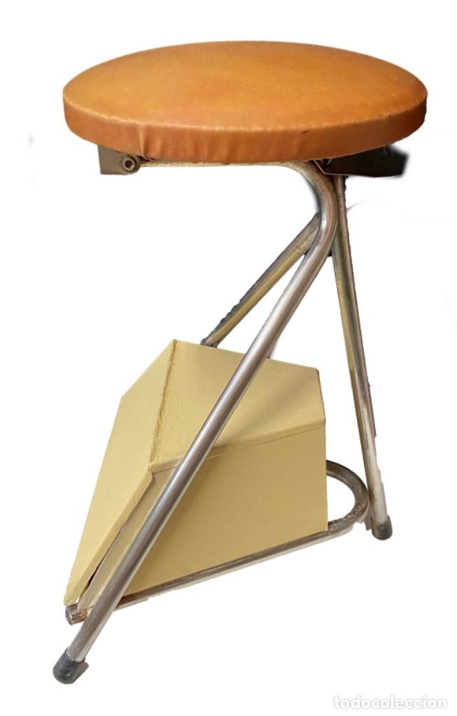 Antig&uuml;edades: Silla de limpiabotas , ideal, - Foto 1