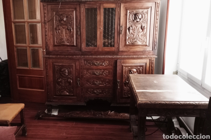Antig&uuml;edades: Conjunto mueble castellano - Foto 2