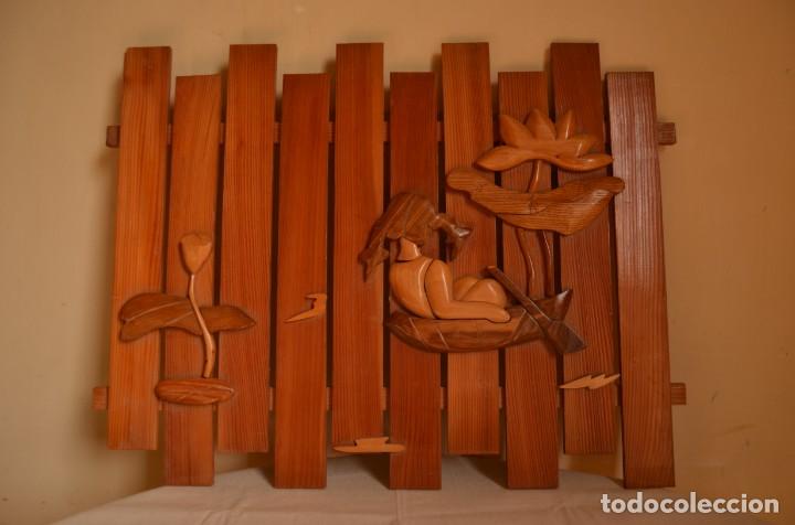 Antig&uuml;edades: Cuadros artesanos de madera - Foto 2