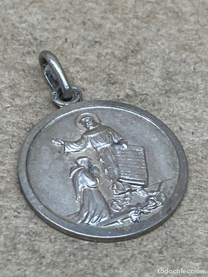 Antig&uuml;edades: Medalla de plata religiosa - Foto 1