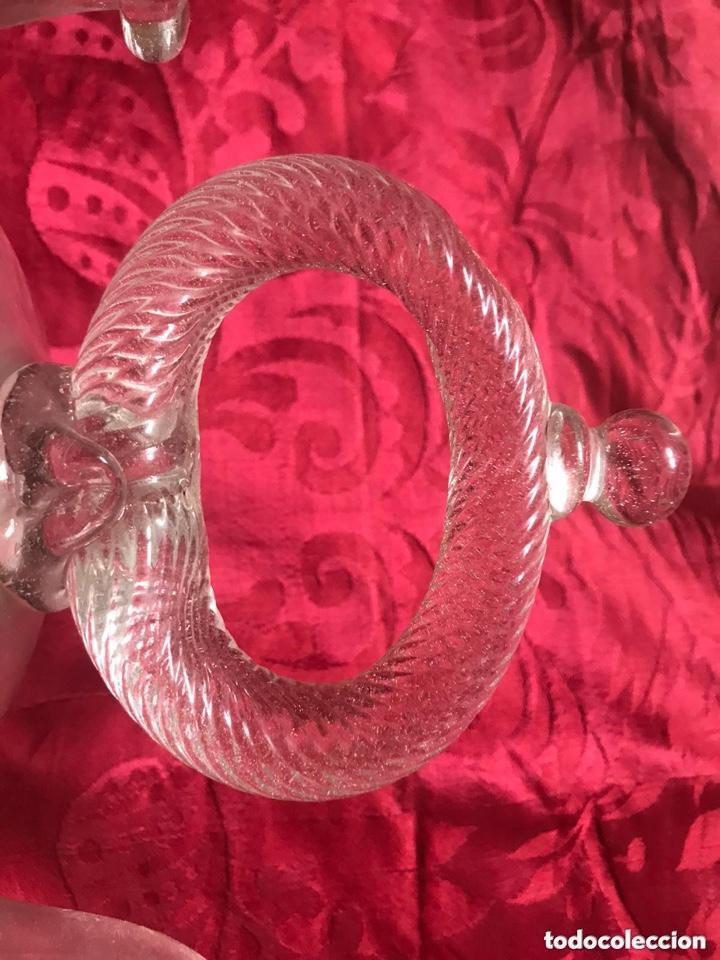 Antig&uuml;edades: Botijo cristal catal&aacute;n - Pp. S. XIX - Foto 4