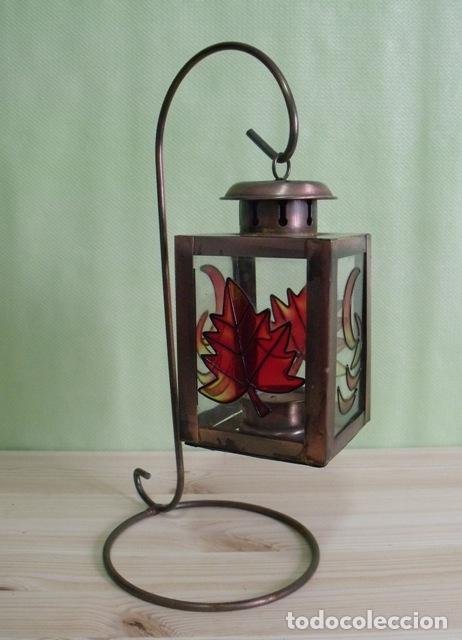 Antig&uuml;edades: Farol de Mesa Portavelas - Foto 2