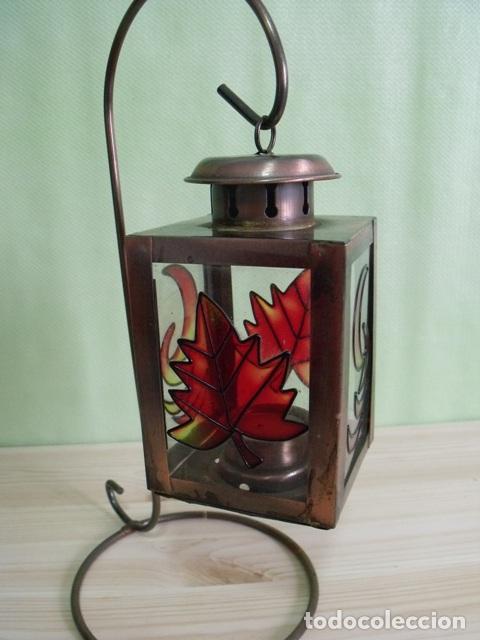 Antig&uuml;edades: Farol de Mesa Portavelas - Foto 4