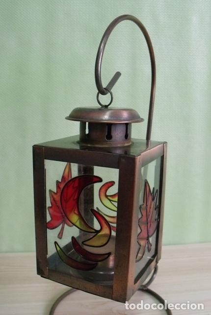 Antig&uuml;edades: Farol de Mesa Portavelas - Foto 6