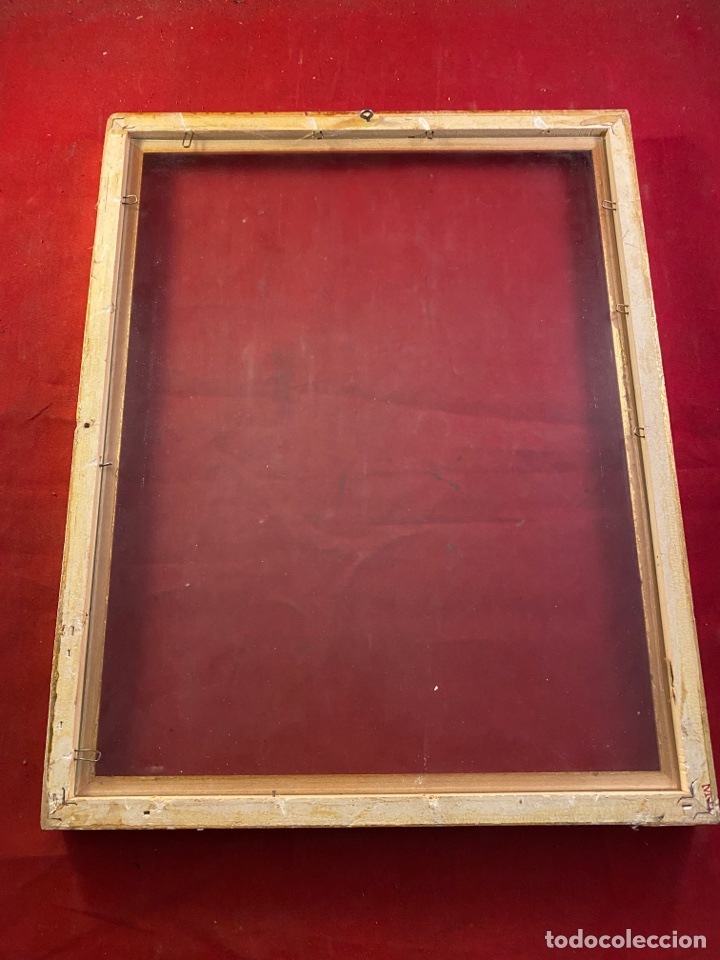 Antig&uuml;edades: Marco madera con Cristal - Foto 2