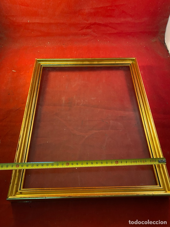Antig&uuml;edades: Marco madera con Cristal - Foto 4