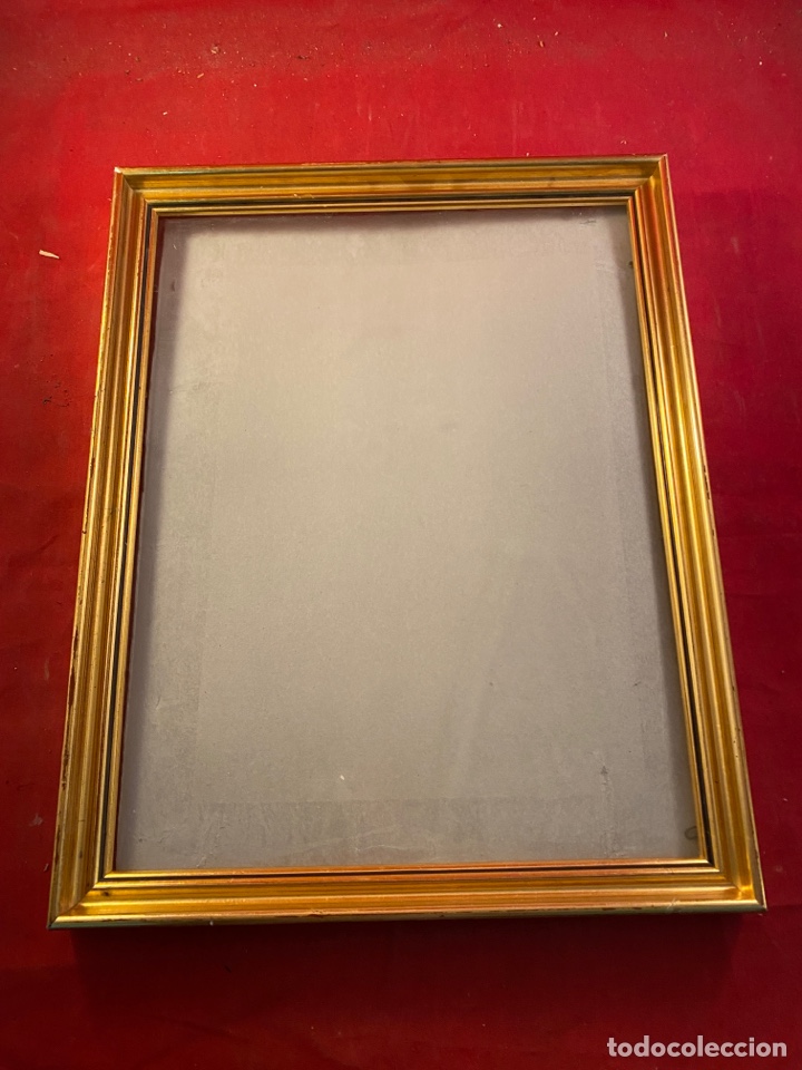 Antig&uuml;edades: Marco madera con Cristal - Foto 1