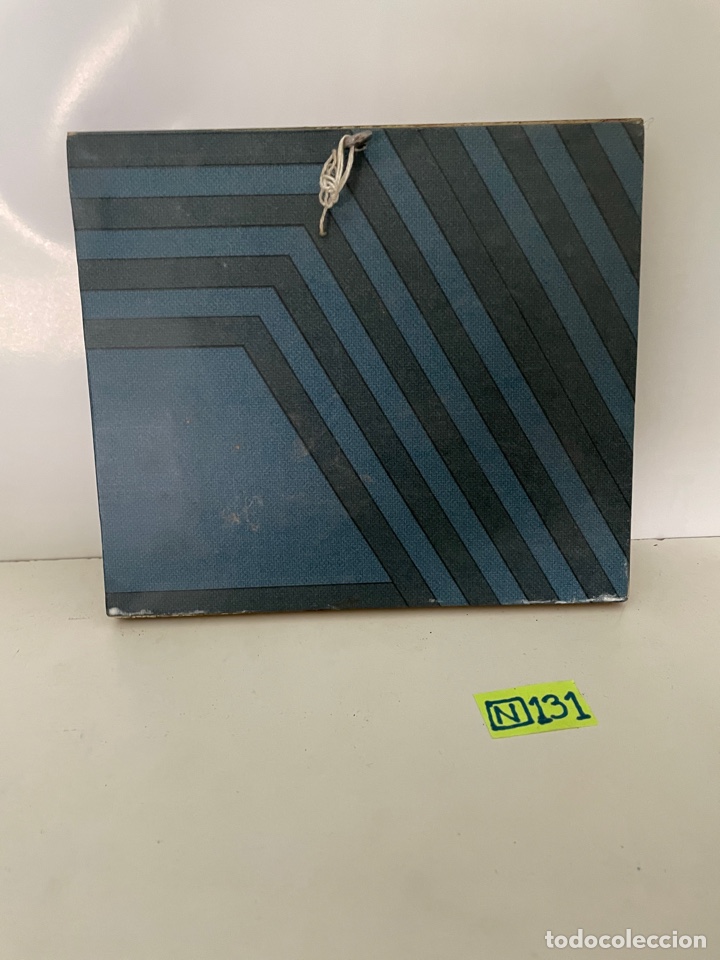 Antig&uuml;edades: CUADRO AZULEJO ESPEJO - Foto 2
