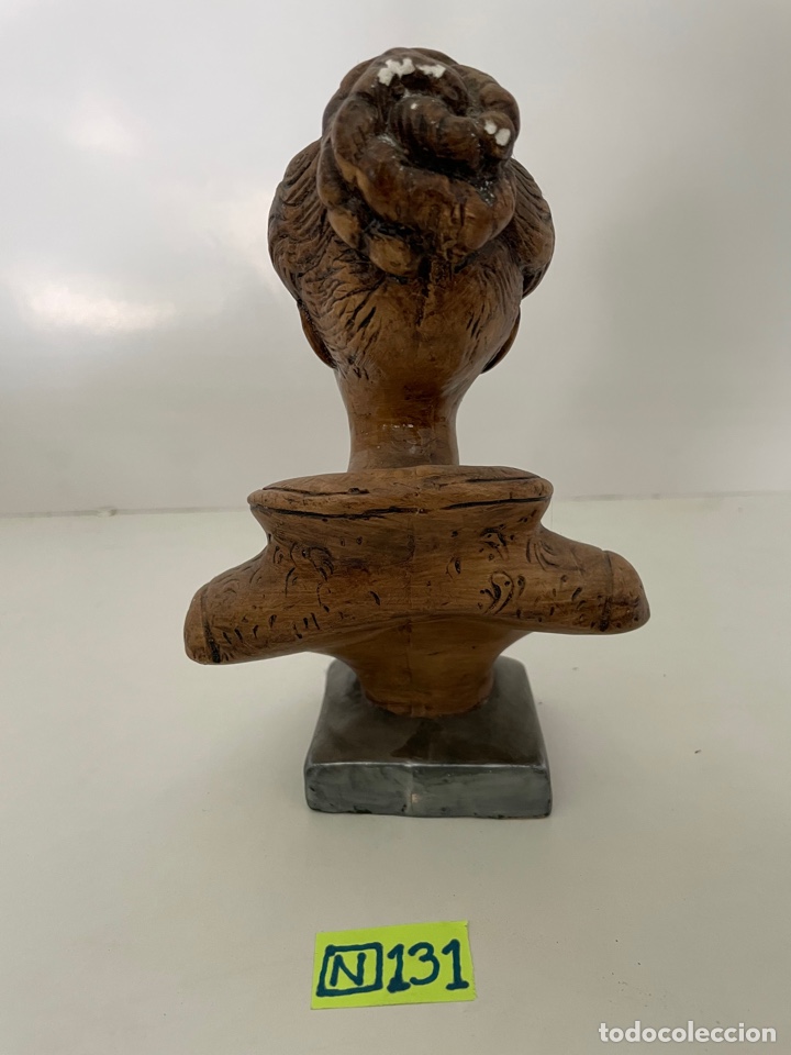 Antig&uuml;edades: PEQUE&Ntilde;O BUSTO DE ESCAYOLA - Foto 2