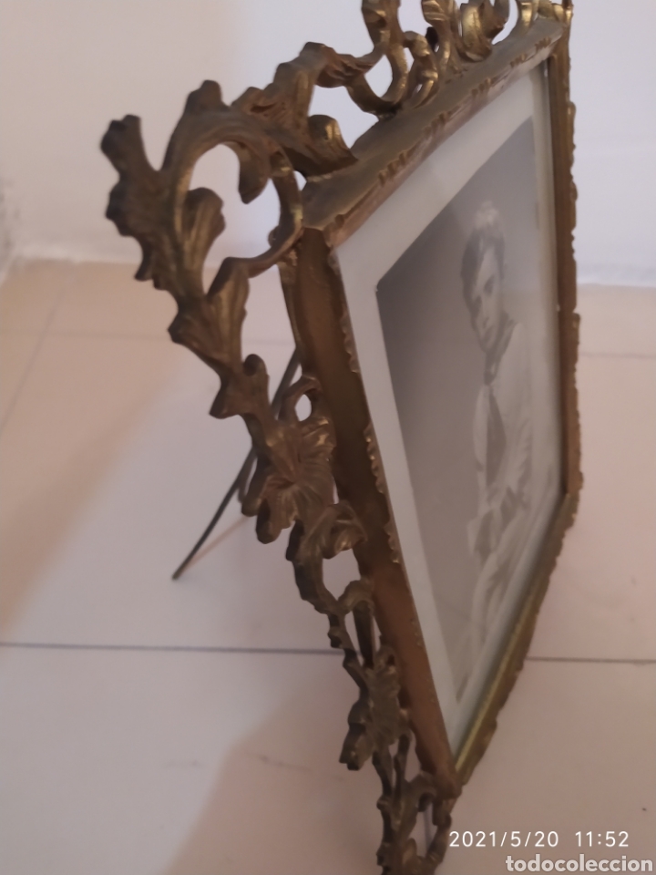 Antig&uuml;edades: Marco bronce - Foto 3