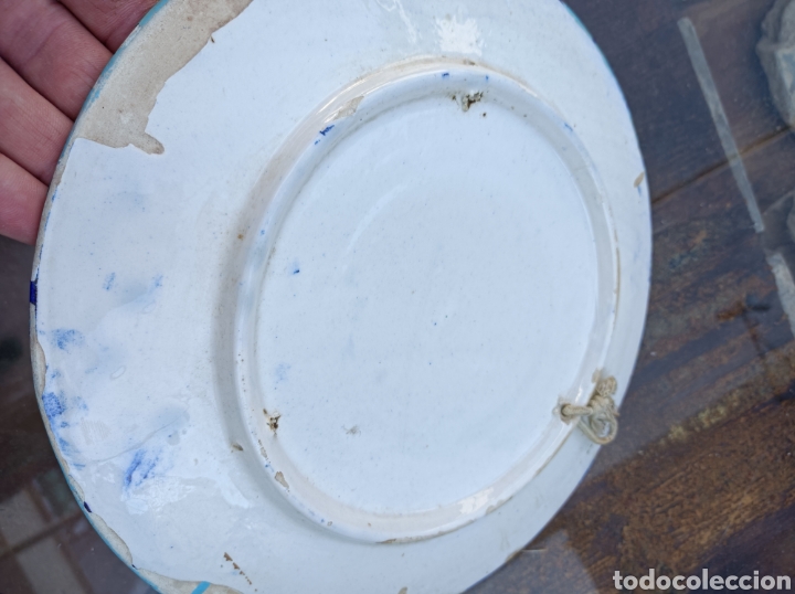 Antig&uuml;edades: Antiguo plato, Manises? - Foto 2