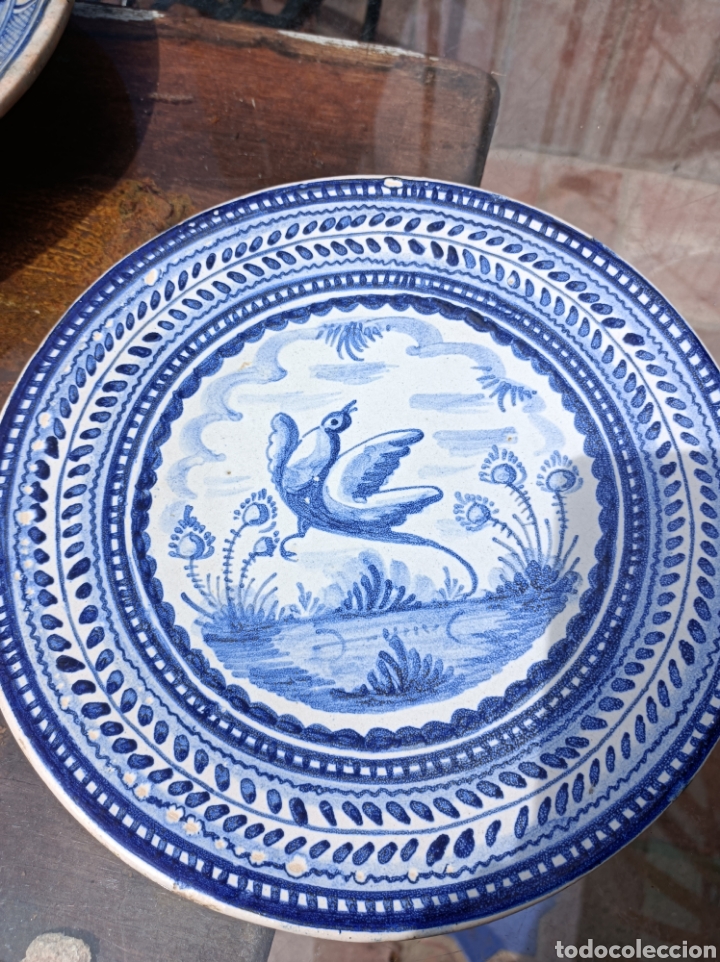 Antig&uuml;edades: Antiguo plato de Triana - Foto 1
