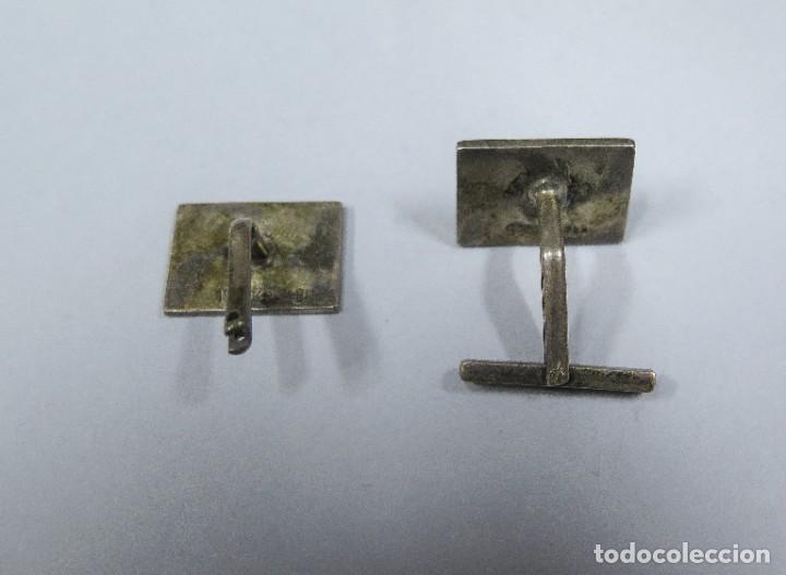 Antig&uuml;edades: GEMELOS DE METAL DORADO - Foto 4
