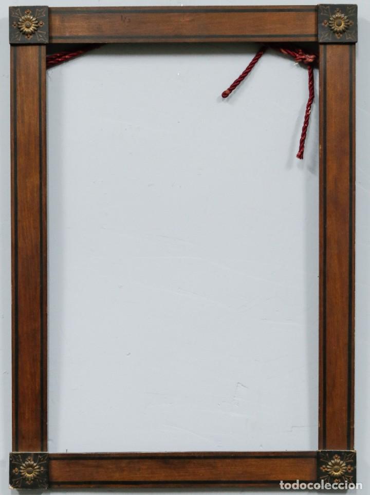 Antig&uuml;edades: ANTIGUO MARCO DE MADERA. SIGLO XIX - Foto 1