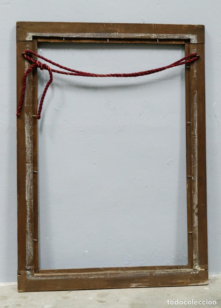 Antig&uuml;edades: ANTIGUO MARCO DE MADERA. SIGLO XIX - Foto 3